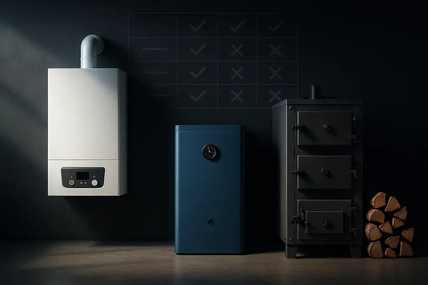 Який краще обрати котел: твердопаливний чи електричний?